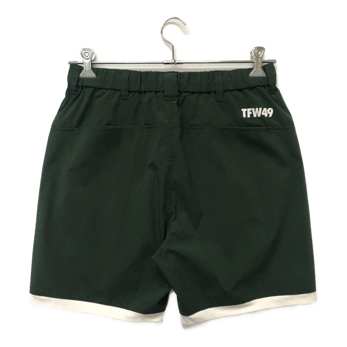 メンズ ティーエフダブリュー フォーティーナイン TFW49 ハーフパンツ L 緑 グリーン シンプル