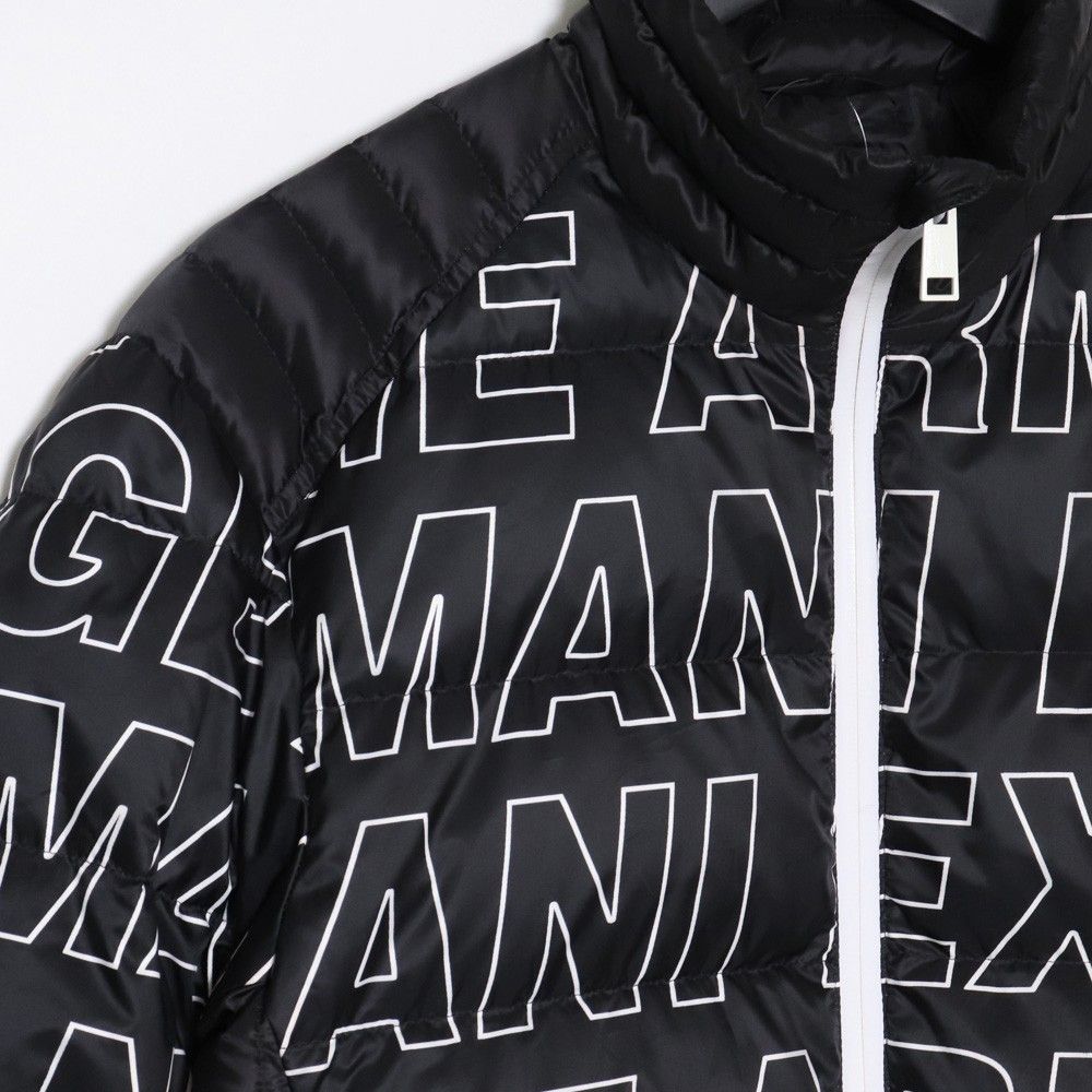 ARMANI EXCHANGE ロゴプリントダウンジャケット XSサイズ - メルカリ