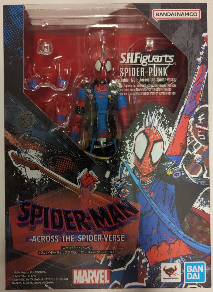 メルカリ最安ホットトイズスパイダーマンアクロスザスパイダーバーススパイダーパンク Amazon.co.jp: ムービー・マスターピース スパイダーマン