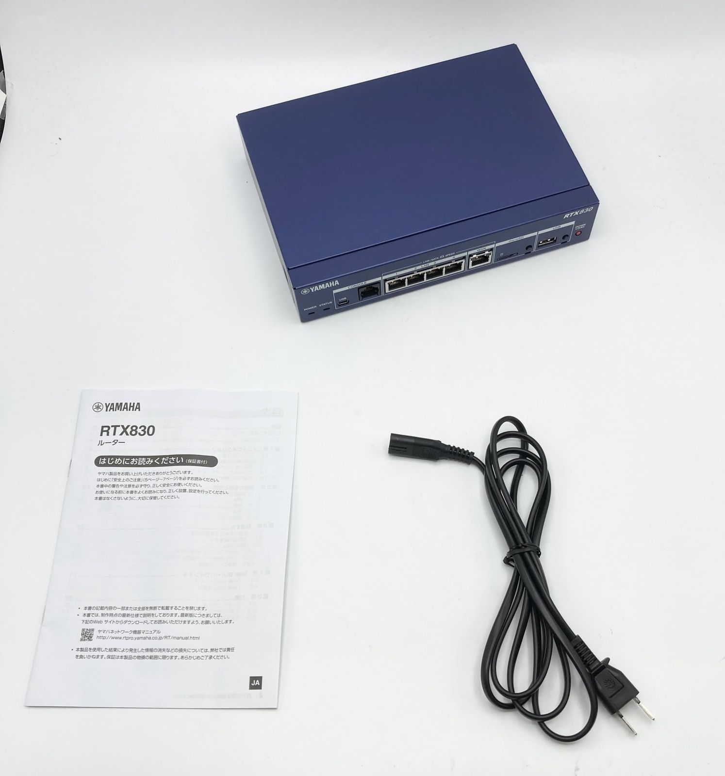 ヤマハ USB ギガアクセスVPNルーター dual_band RTX830 - メルカリ