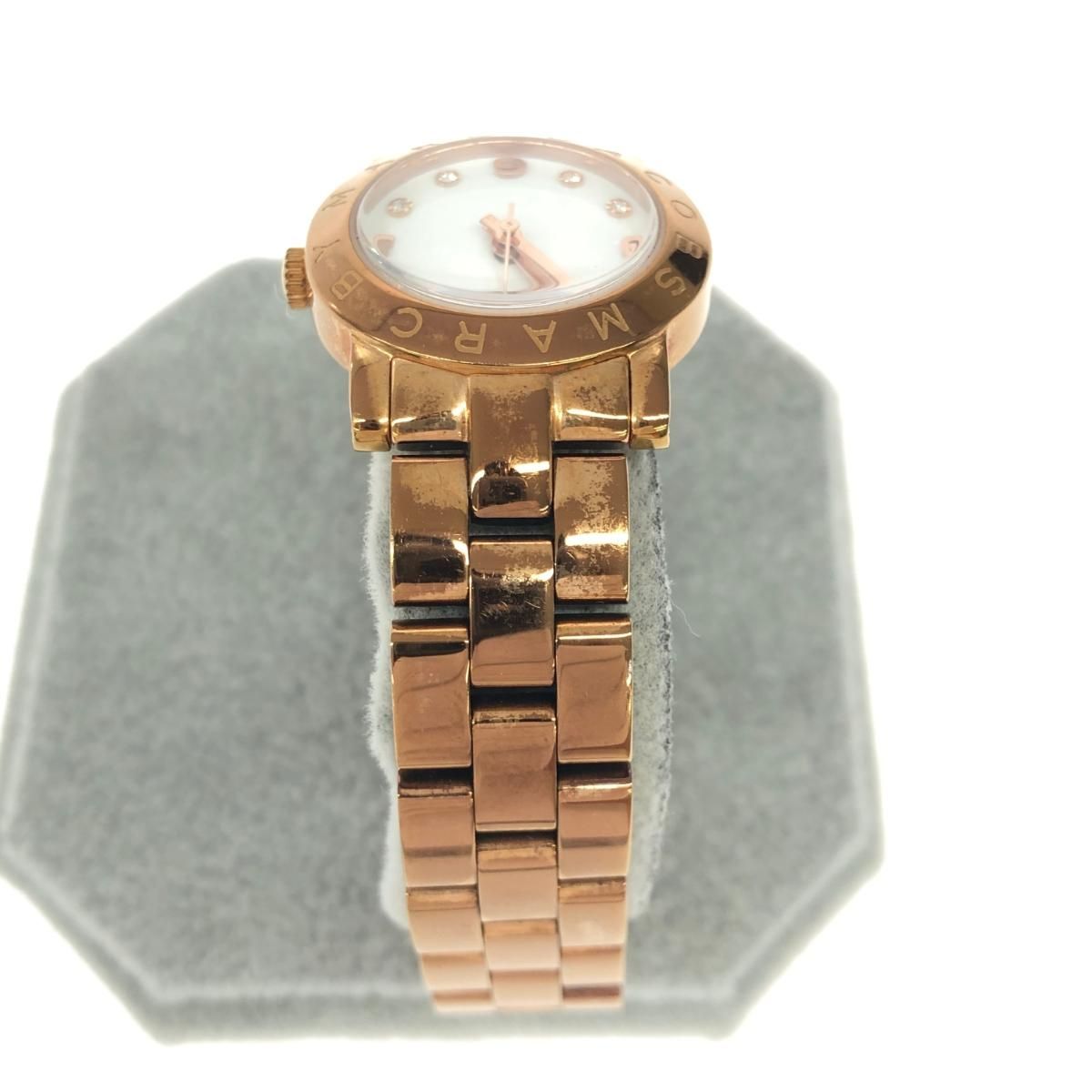 THE MARC JACOBS ローズゴールド　腕時計　クォーツ Amazon.co.jp: [マークジェイコブス] 腕時計 レディース MARC
