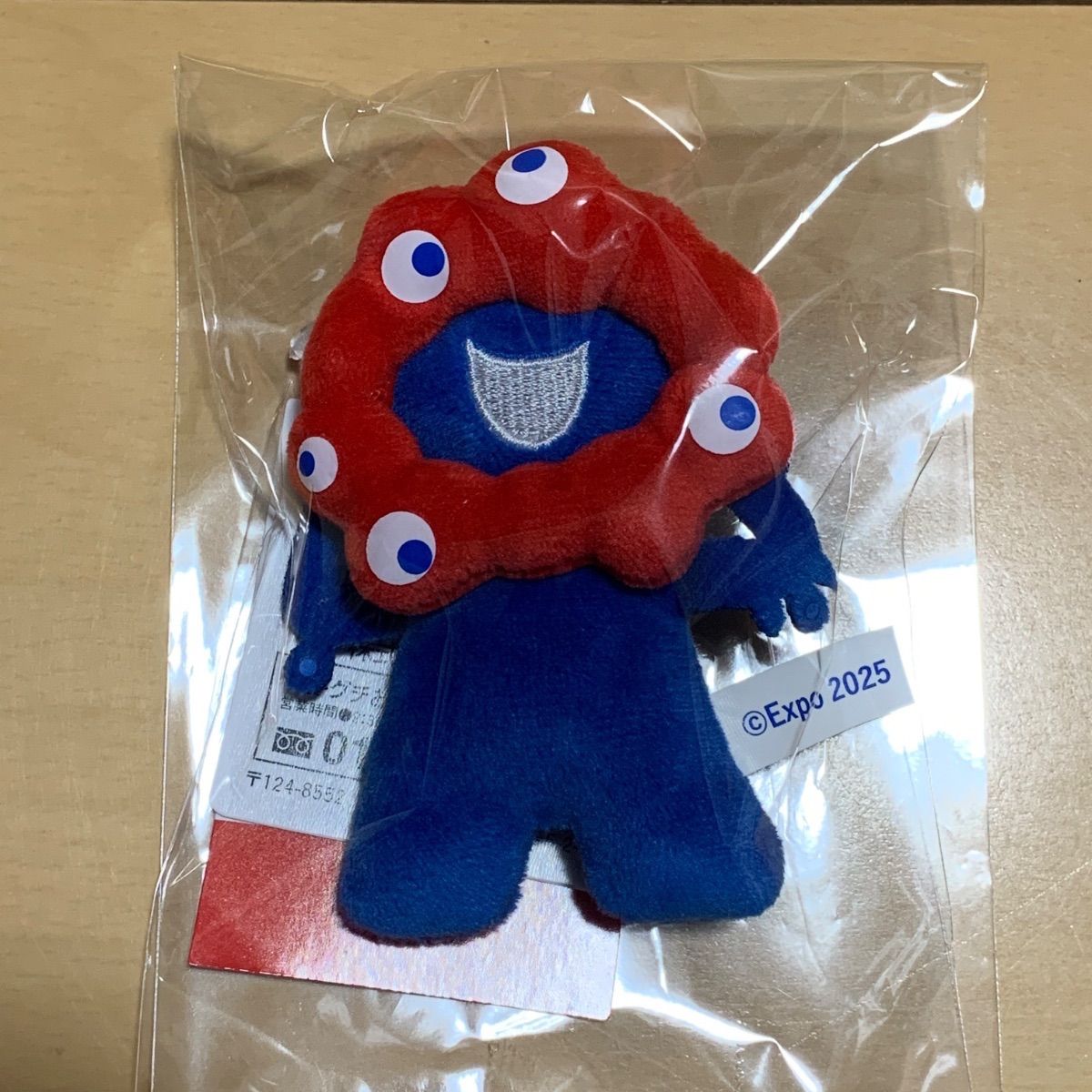 ミャクミャク ボールチェーンマスコットA 赤チェーン 大阪関西万博