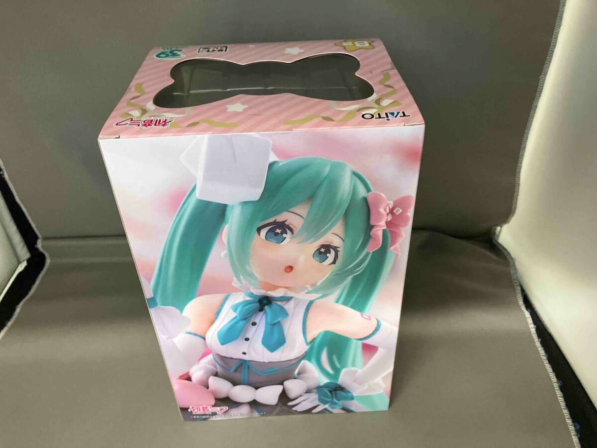 B賞 初音ミク 描き下ろしスケｰルフィギュア タイトｰくじ 初音