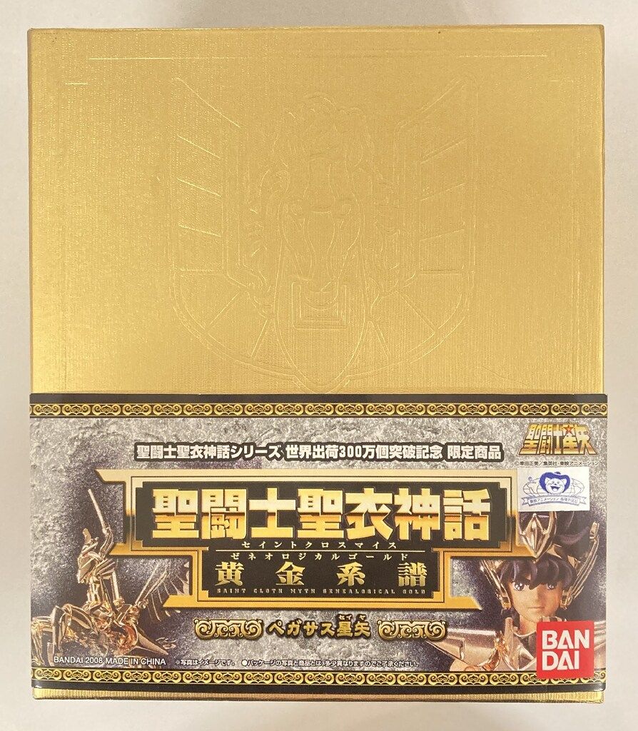 BANDAI 聖闘士聖衣神話 車田正美 ペガサス星矢黄金系譜/ゼネロジカルゴールド