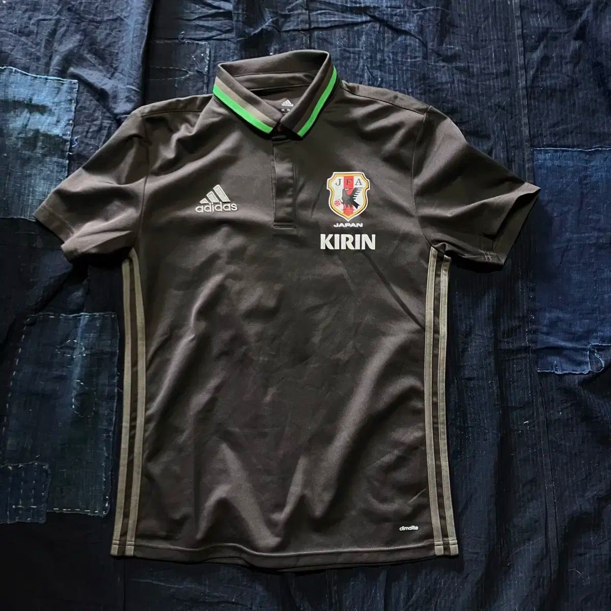 adidas アディダス 日本 サッカーチーム トレーニング シャツ L