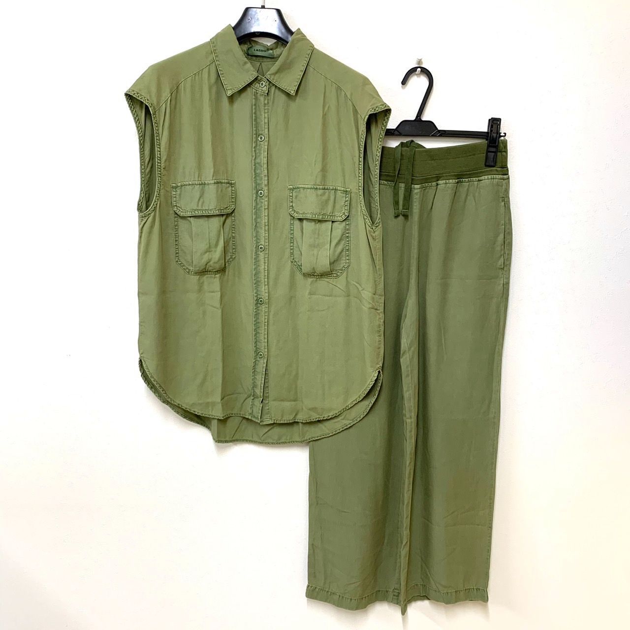 2点セット販売【LASUD】ラシュッド/オーバーサイズセットアップ 2点セット販売【LASUD】ラシュッド/オーバーサイズセットアップ