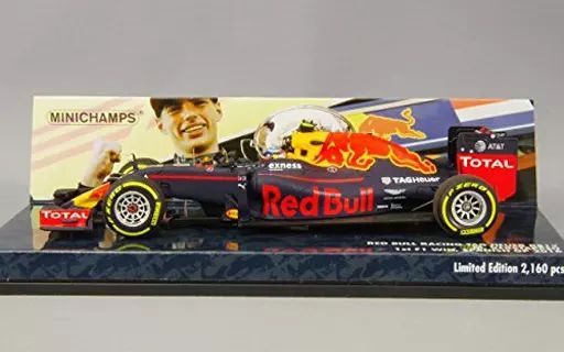 ミニカー 1 43 レッドブルレーシング タグ ホイヤー RB12 マックス フェルスタッペン スペインGP 2016 ウィナー 417160333