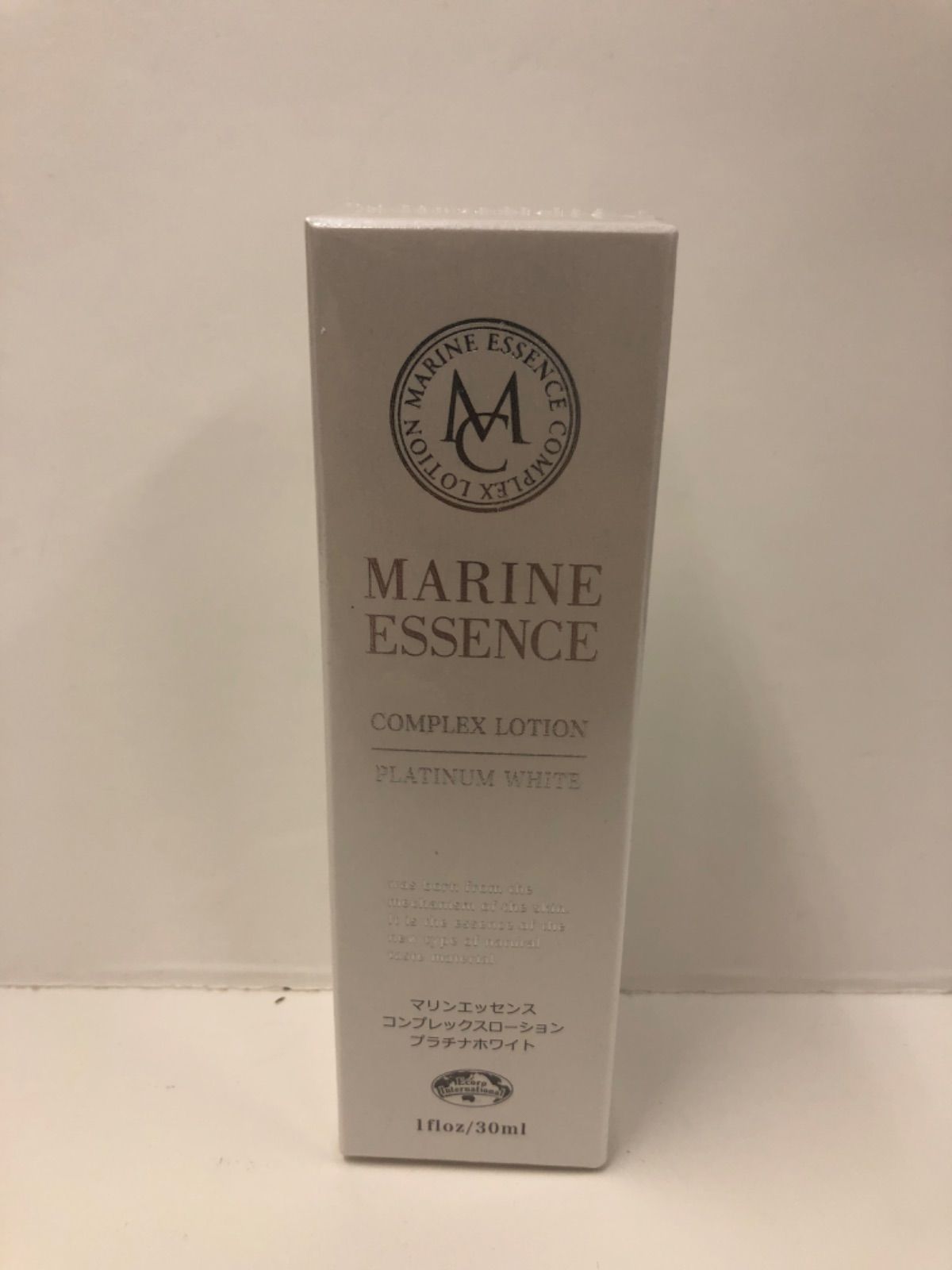 V94 エコロインターナショナル　MARINE ESSENCE COMPLEX LOTION PLATINUM WHITE マリンエッセンス コンプレックスローションN2 30ml