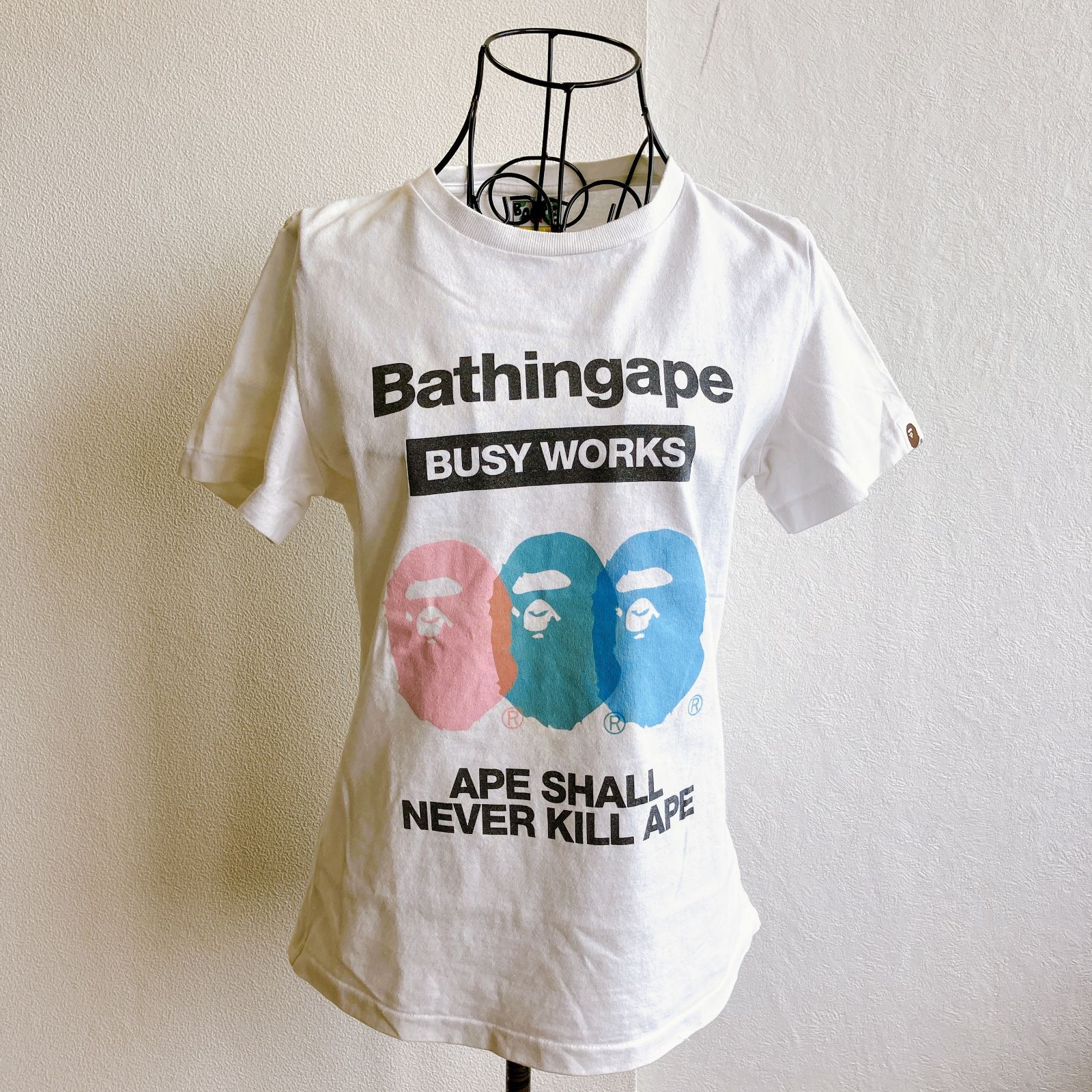 アベイシングエイプ A Bathing Ape Tシャツ 日本製 MADE IN Japan