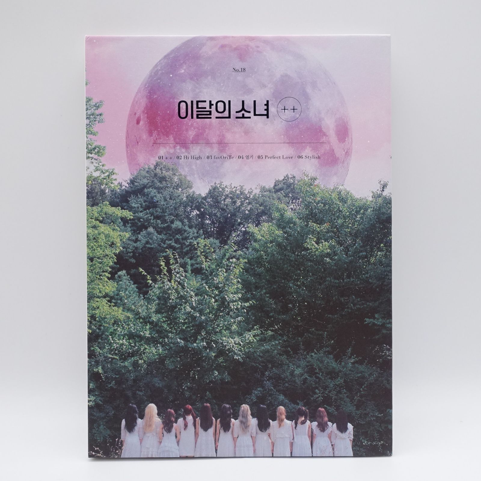 LOONA 今月の少女 「 ++ 」初回限定盤 B-ver トレカ無し 韓国盤 