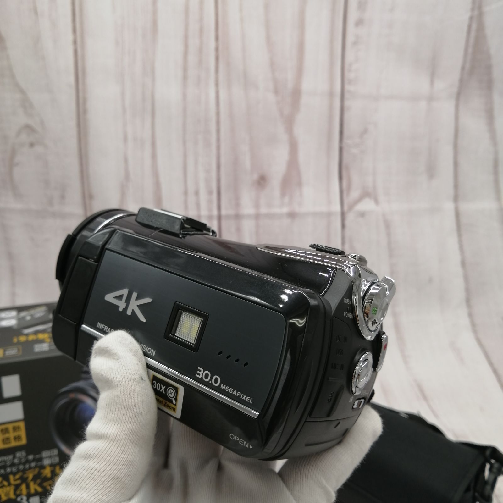 ☆極美品 情熱価格 4K ビデオカメラ SONY製 DV-AC3-BK CMOS