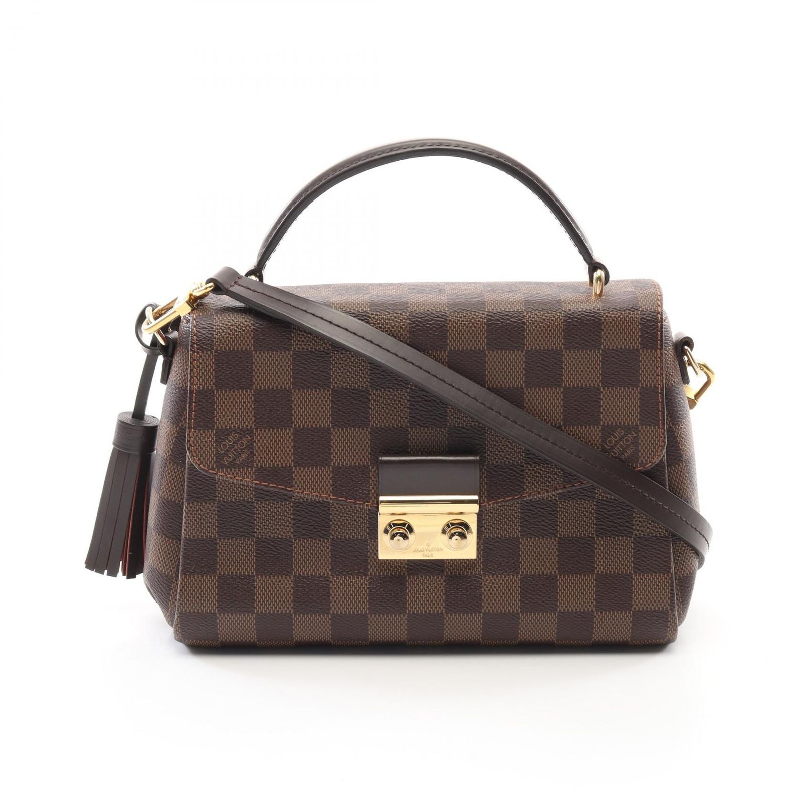 LOUIS VUITTON ルイ ヴィトン クロワゼット ダミエエベヌ ハンドバッグ