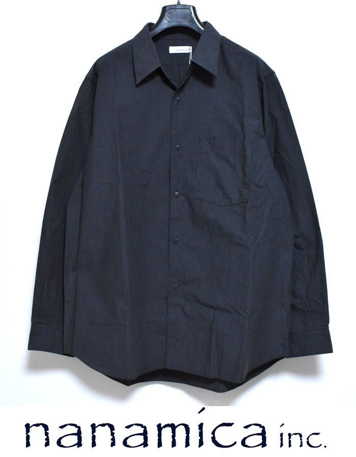 nanamica  ナナミカ　レギュラーカラーウィンドシャツ　M  新品未使用エスプレッソ洋服