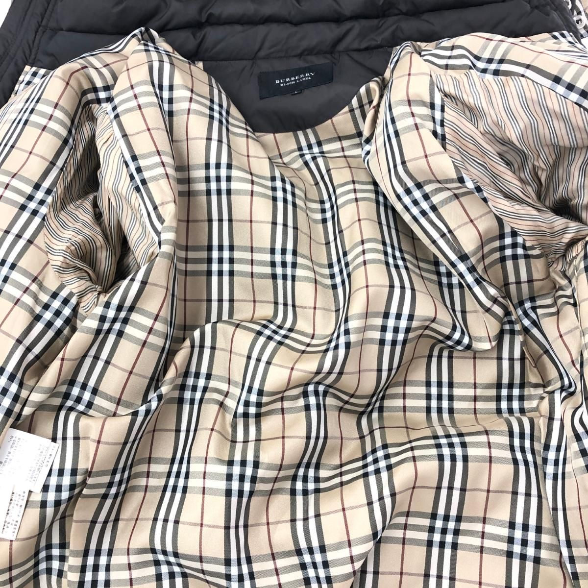 BURBERRY BLACK LABEL バーバリーブラックレーベル ダウンジャケット 
