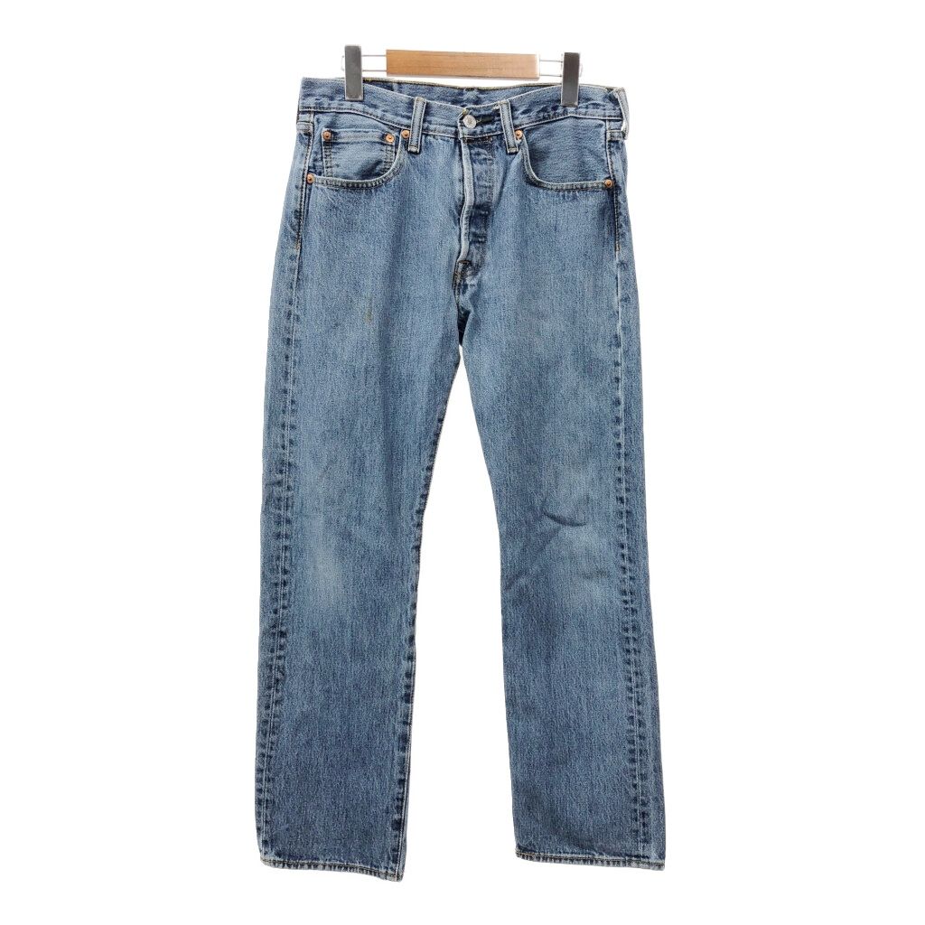 Levi's リーバイス 501 デニムパンツ ライトブルー (メンズ W31 L30) 中古 古着 Q7802
