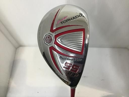キャスコ POWER TORNADO 2017 55 レディース ユーティリティ UT Mach sanuki MS-02 フレックスL レディース 女性用 右利き 右用 Cランク ゴルフクラブ