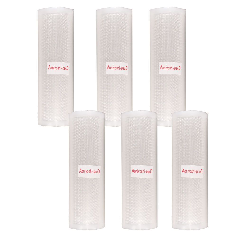 Aoniyoshi-pacD 真空パック器ロール 幅20cm×5ｍ巻 6本 DR5-M6 Aoniyoshi-pacD 真空パック器ロール 幅20cm×5ｍ巻 10本 DR5-M10
