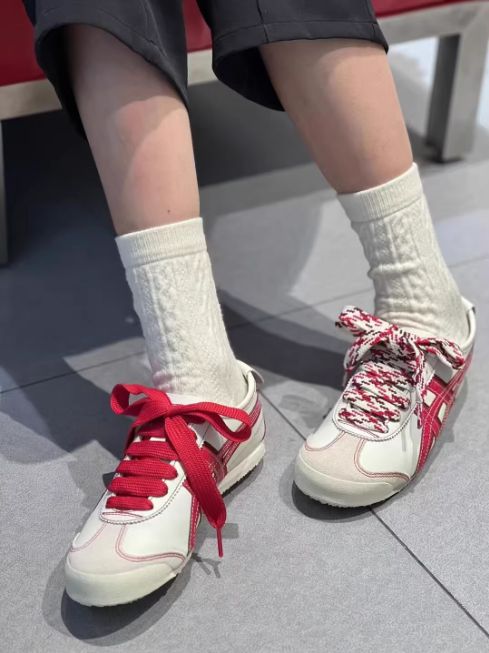 Onitsuka Tiger メキシコ66 白×赤 蛇年限定モデル ユニセックス