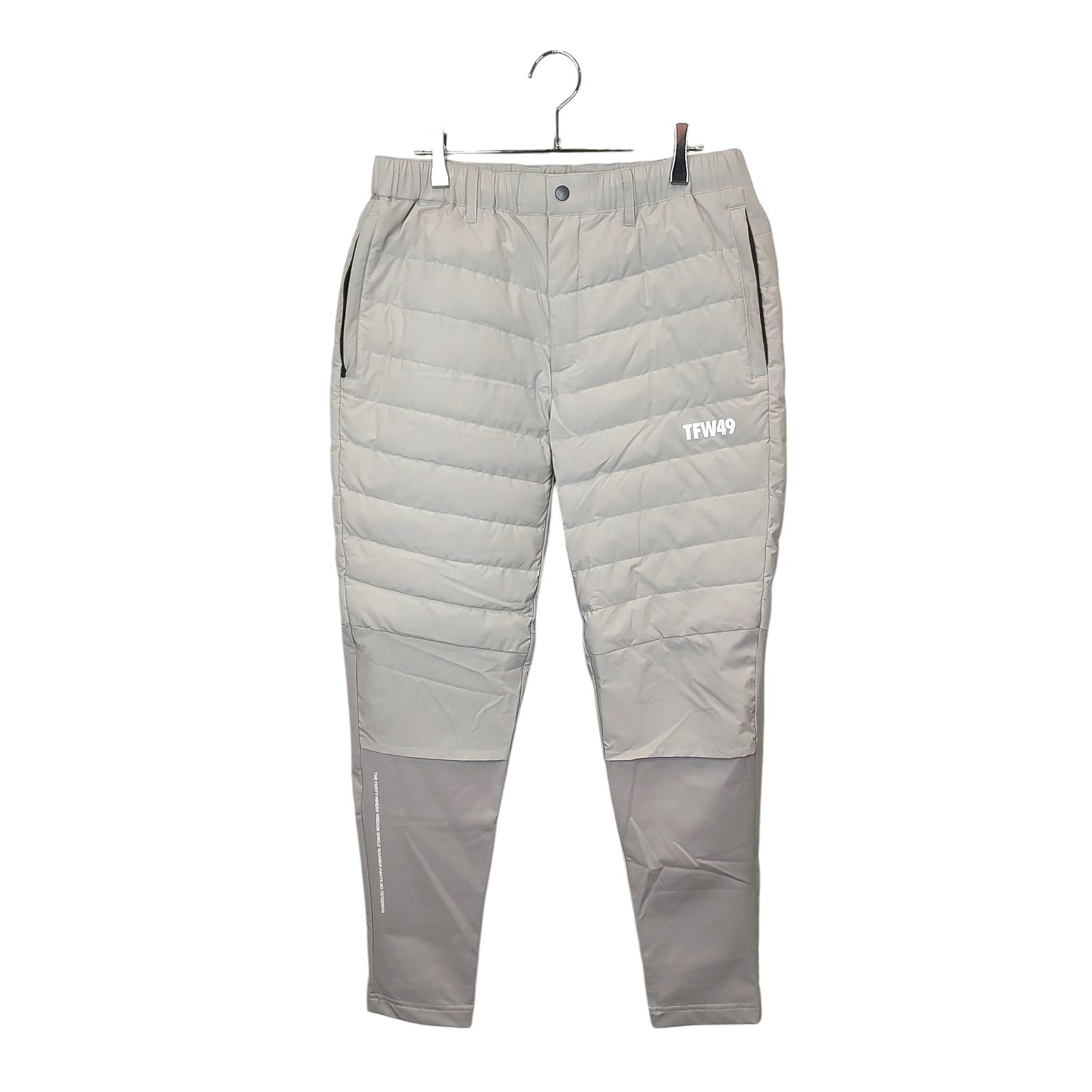 TFW49 ティーエフダブリュー ゴルフ SHIELD WARMER DOWN PANTS ダウン パンツ T072320010 L ベージュ系