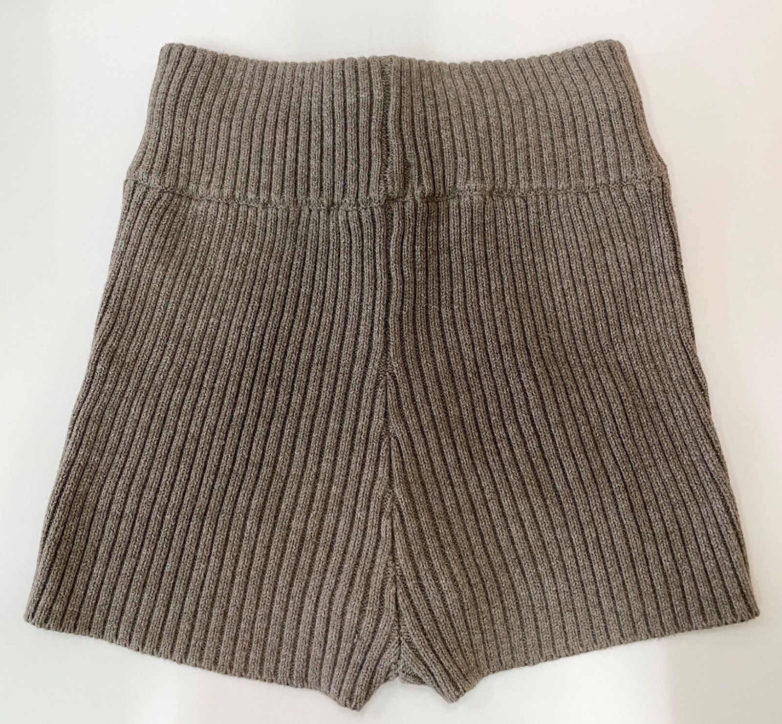 倉吉店】Juemi Heather Knit Shorts ショートパンツ ブラウン【109