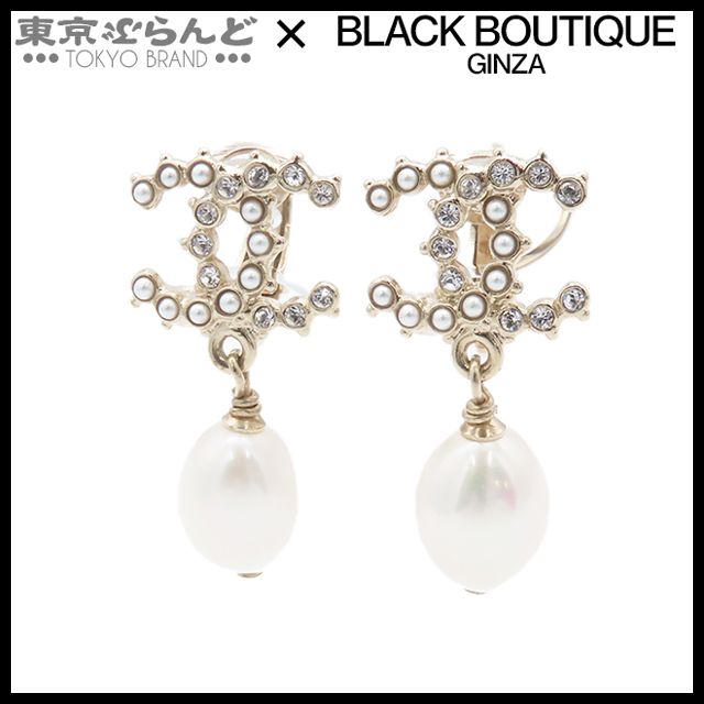 シャネル CHANEL ココマーク イヤリング A20B ゴールド メタル GP 