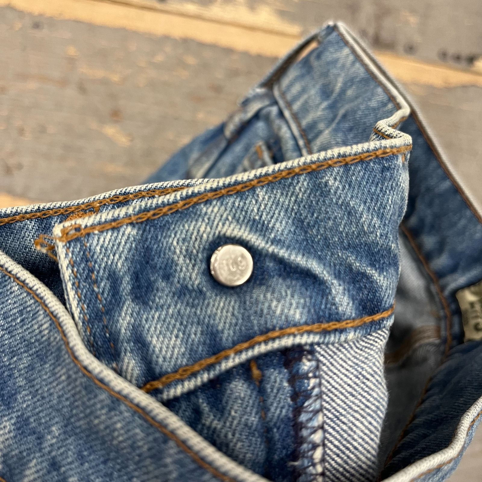 LEVI'S 636 SILVER TAB w28 日本製 リーバイス シルバータブ ヨーロピアン ニュースリム BigE ビンテージ  【nn016-005】