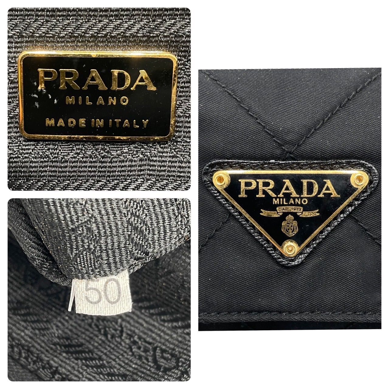 ✨良品✨ PRADA プラダ ショルダーバッグ トートバッグ キルティング 