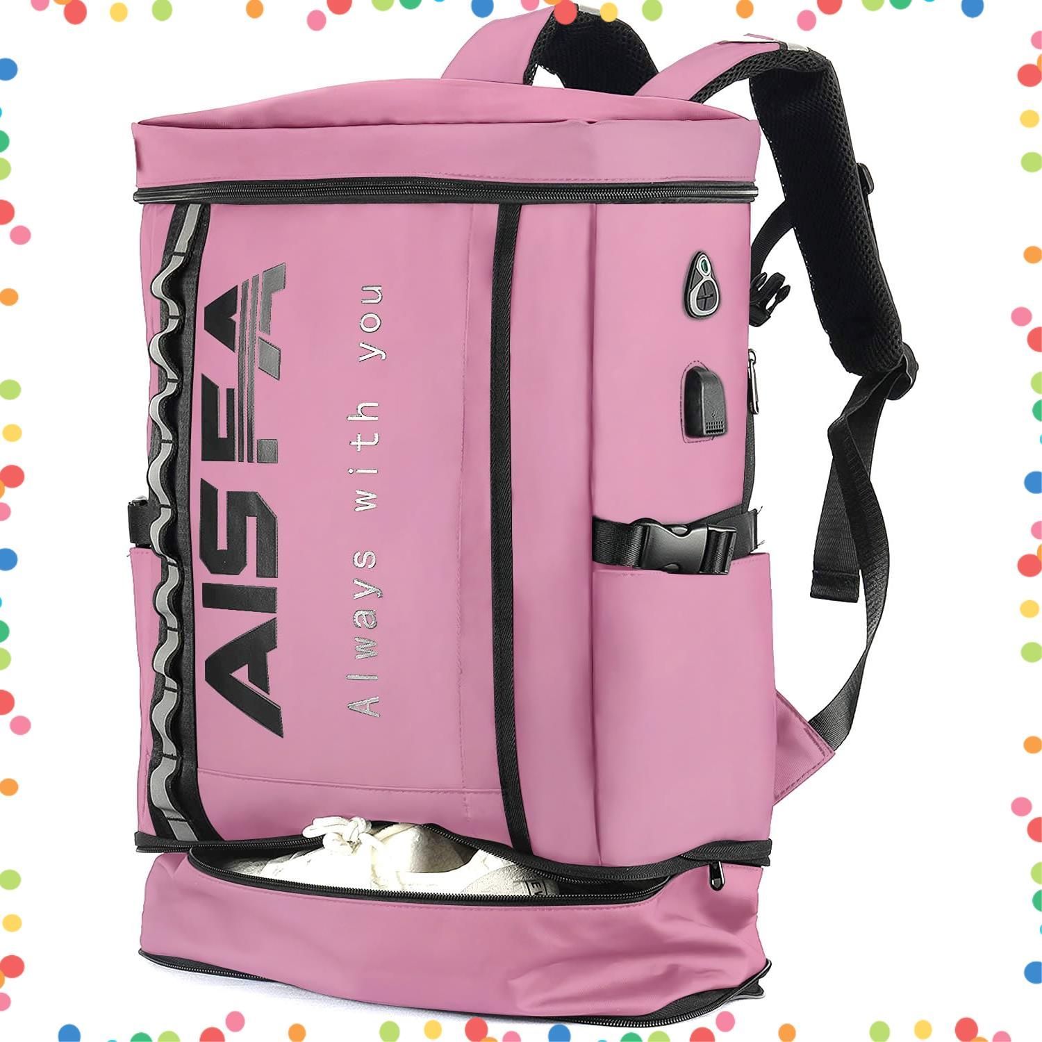特価セール】通勤 靴/弁当収納 アウトドア旅行防災 30L USB充電ポート 