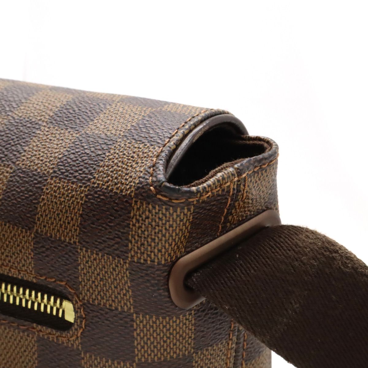 LOUIS VUITTON ルイ ヴィトン ダミエ ブルックリンMM ショルダーバッグ 