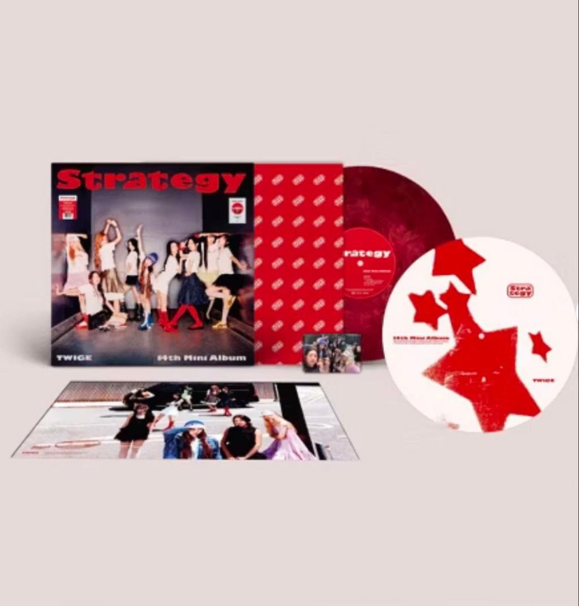即納】TWICE 14th “STRATEGY” レコード LP Target 限定 Peppermint