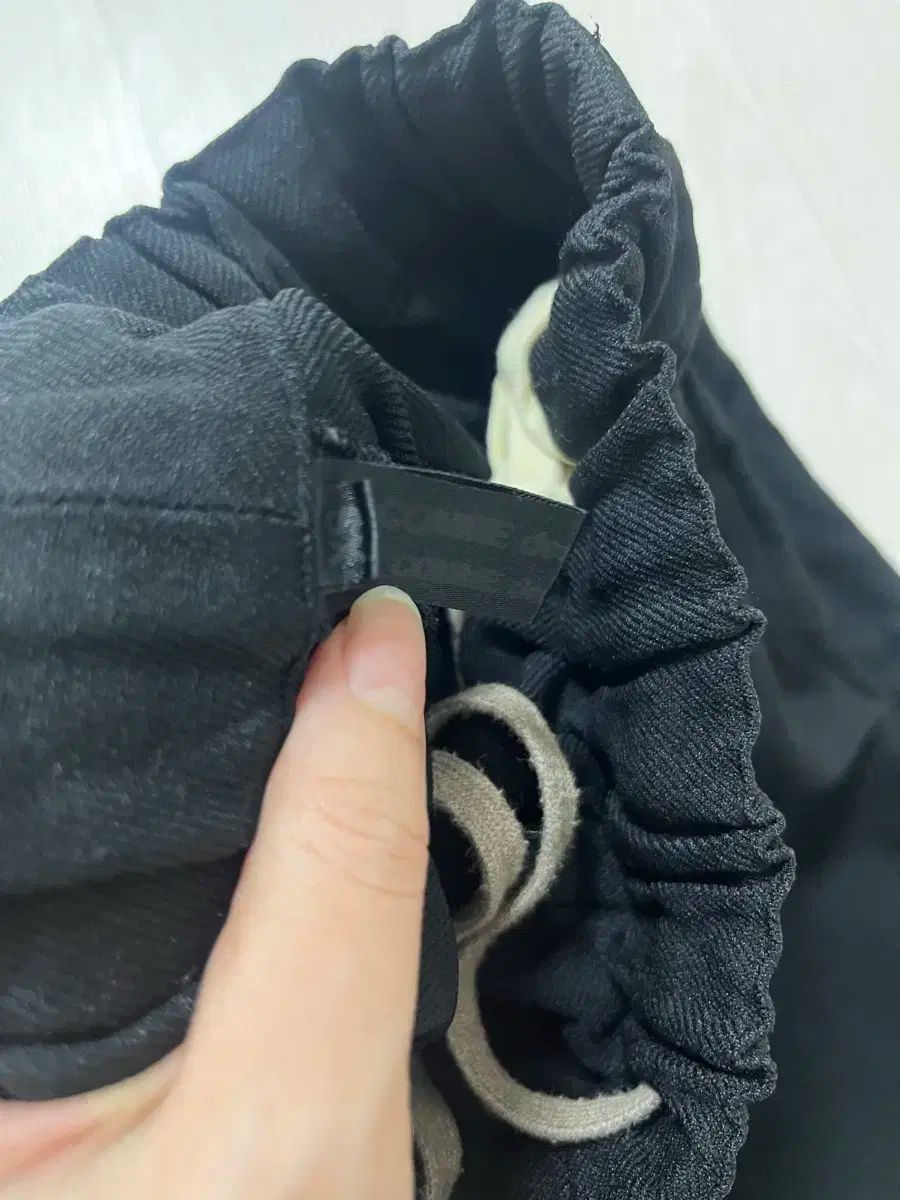 COMME des GARCONS コム デ ギャルソン 黒 パンツ xs レディース DECORATOM_COM_BR