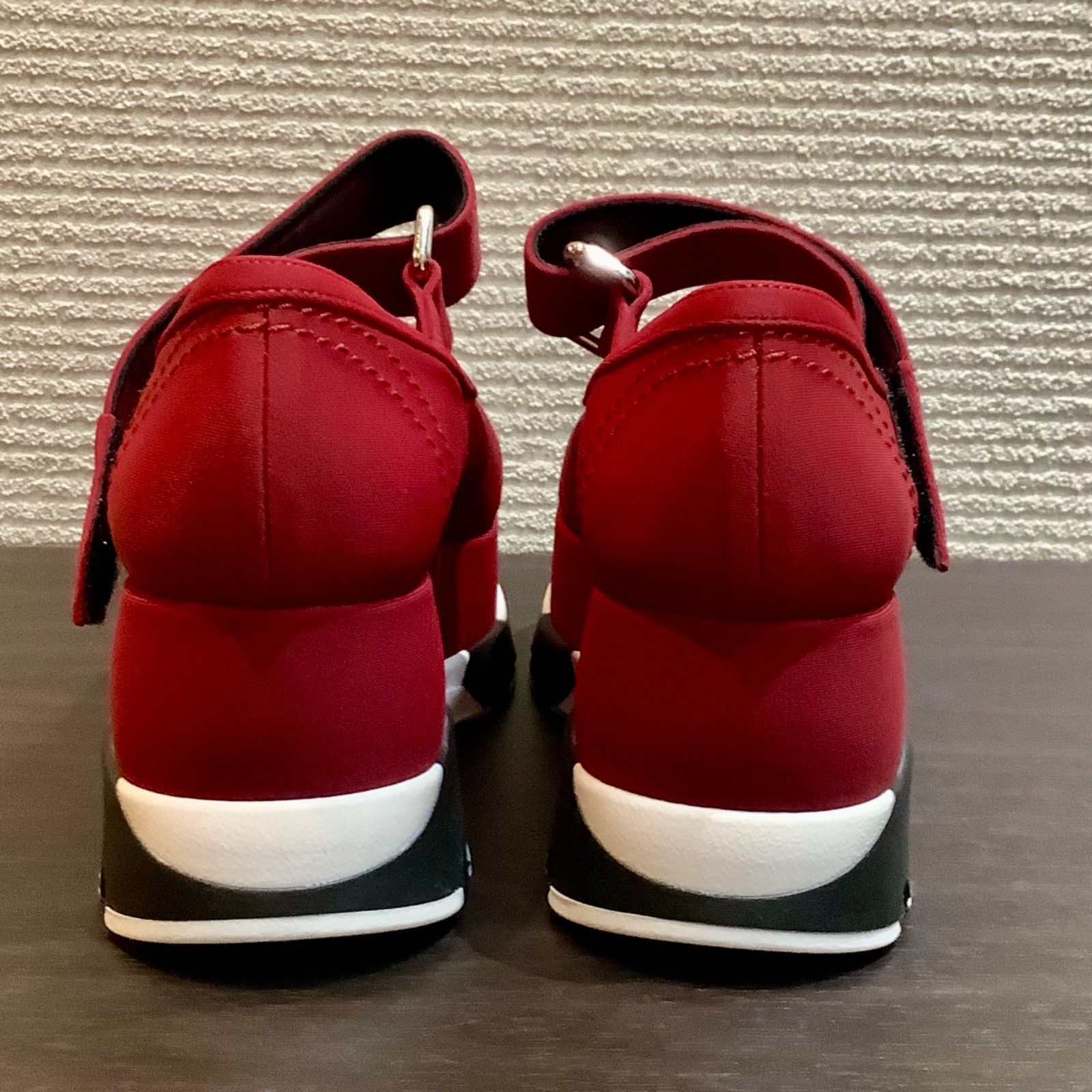 【MARNI】 メリージェーンシューズ レッド 【マルニ】 マルニ Marni MARYJANEメリージェーンスニーカー カーフ