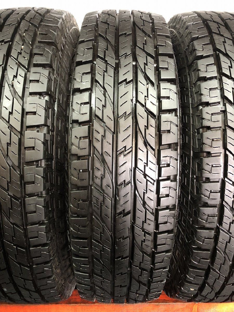 YOKOHAMA GEOLANDAR A|T G015 LT215|85R16 115|112R 10PR 16インチ 4本 バリ溝 ランクルナロー ジムニー等 ホワイトレター STE003 FFCRYSTALESIA_COM