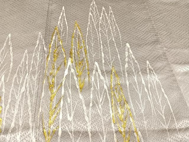 平和屋着物＊夏物 訪問着 絽 笹竹文 正絹 逸品 AAAY8874st 平和屋着物