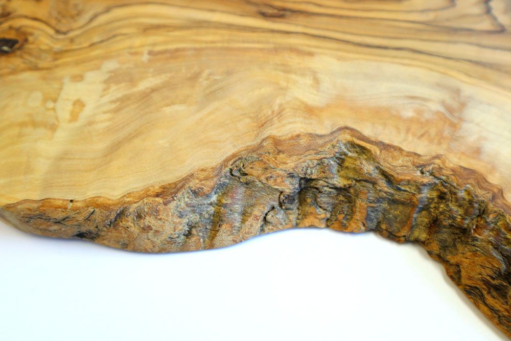 オリーブの木 まな板 35×13～21×1.8cm ドイツ オリフェン ホルプツア OlivenHolzpur 変形ナチュラル カッティングボード オリーブウッド 一枚板 ハンドメイド リトルフォレスト アウトレット SKLAD-KIRPICHA_RU