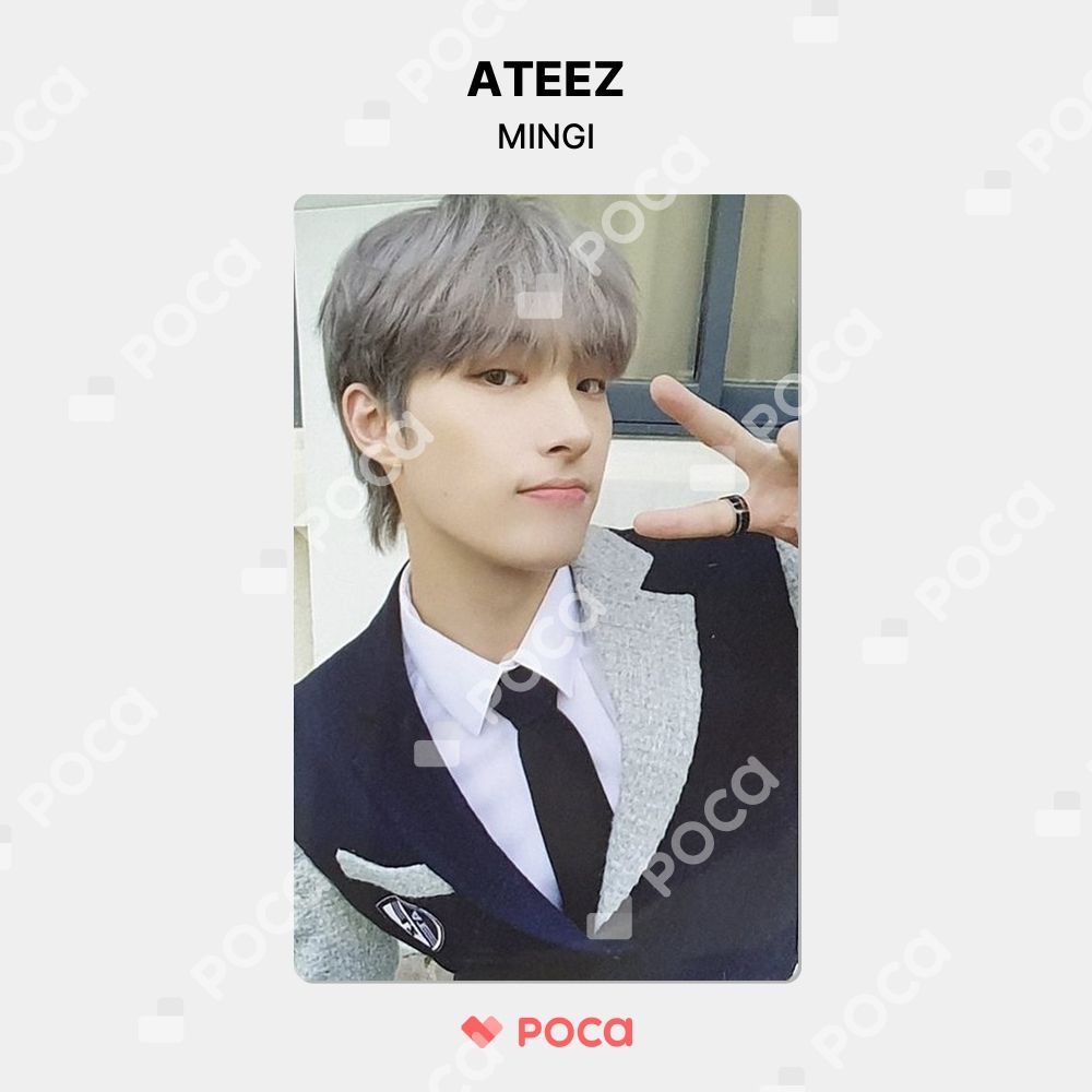 ATEEZ ミンギ トレカ FEVER EPILOGUE MAKESTAR F ATEEZ ミンギ トレカ ZERO : FEVER EPILOGUE Makestar 公式
