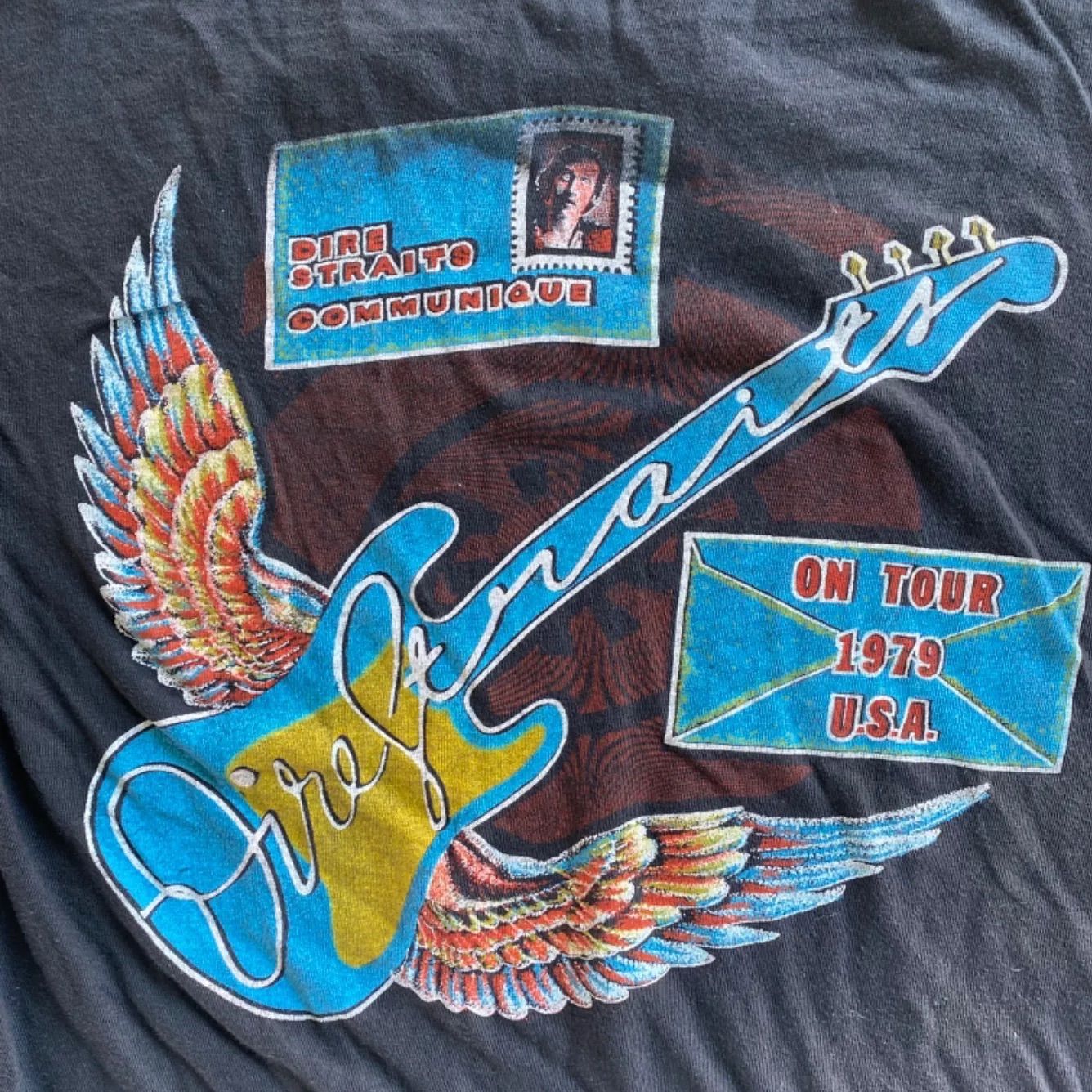 [70's] DIRE STRAITS バンドTシャツ