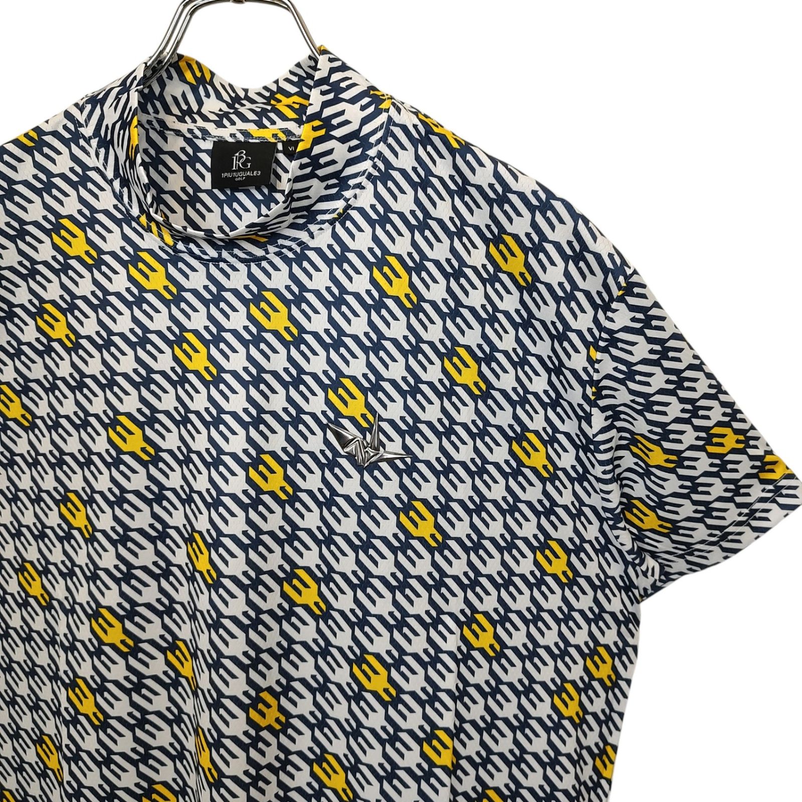 1PIU1UGUALE3 GOLF ウノピュウノ ゴルフ 113 GOLF S/S MOCK NECK