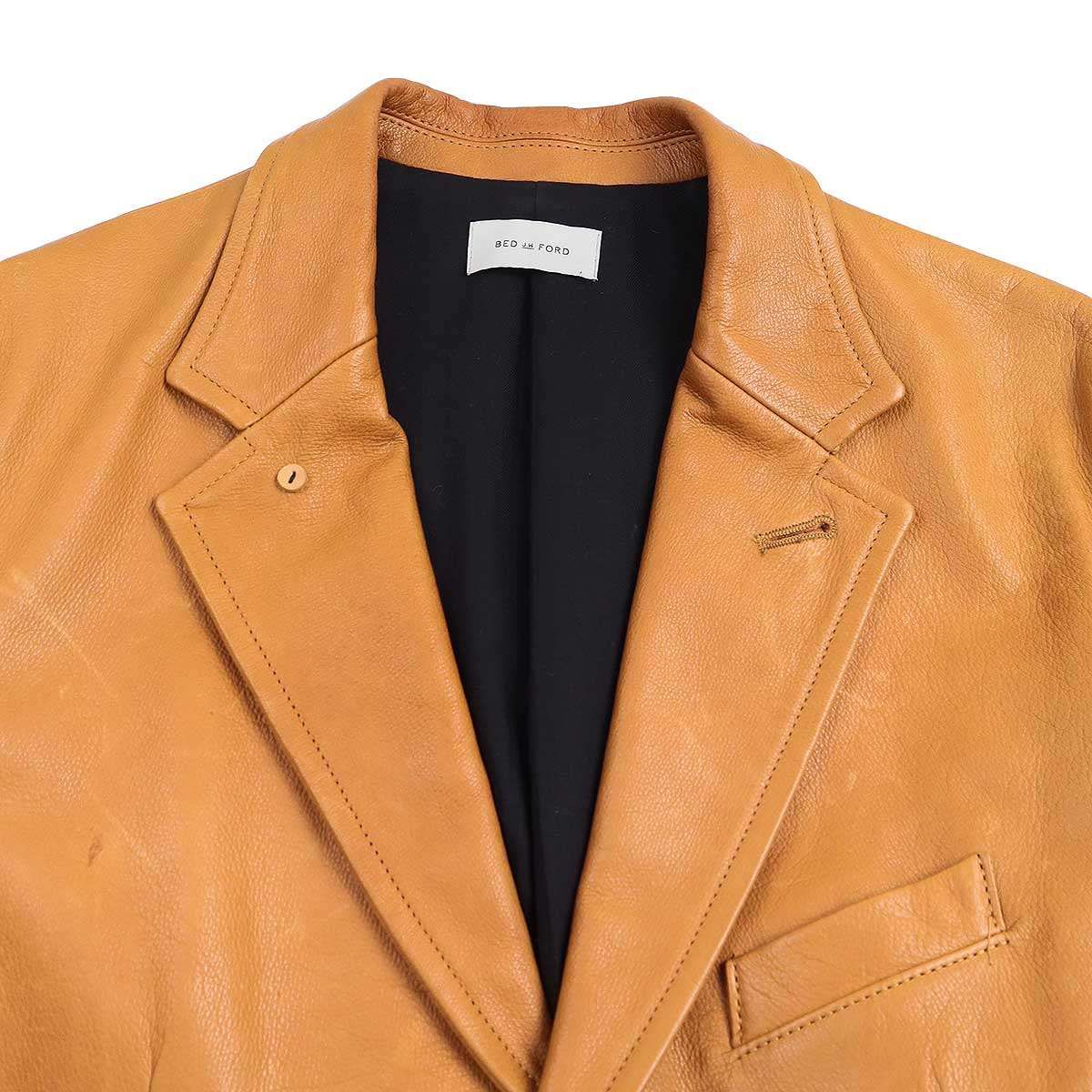 BED J.W. FORD ベッドフォード 24AW Leather Jacket レザー
