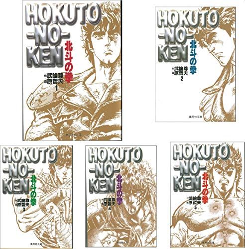北斗の拳 文庫版 コミック 全15巻完結セット (集英社文庫―コミック版)／原 哲夫