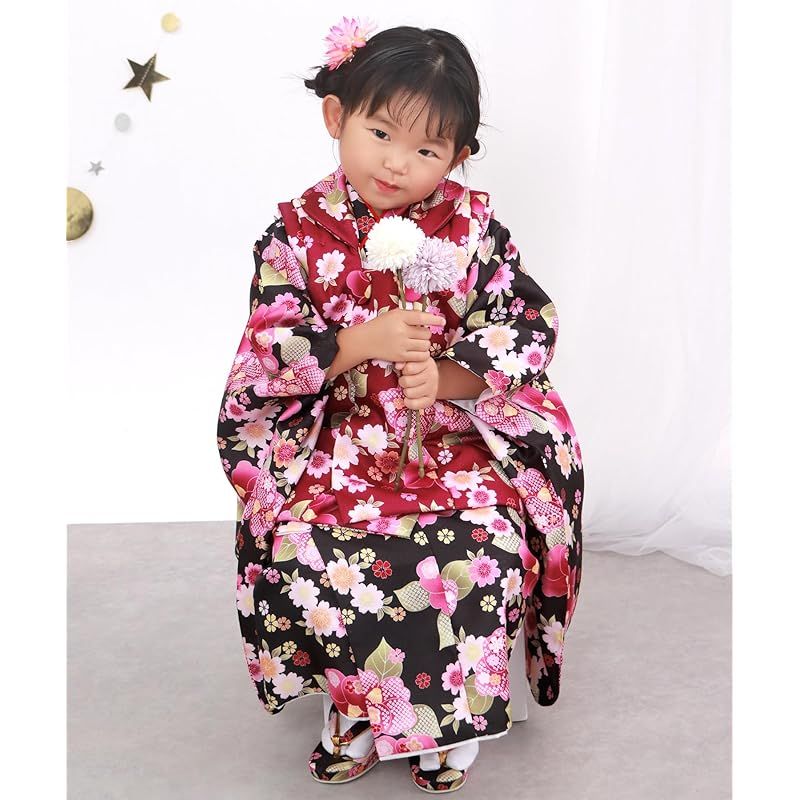 七五三 3歳 男の子 被布セット 90cm〜100cm 七五三 着物 3歳 男の子