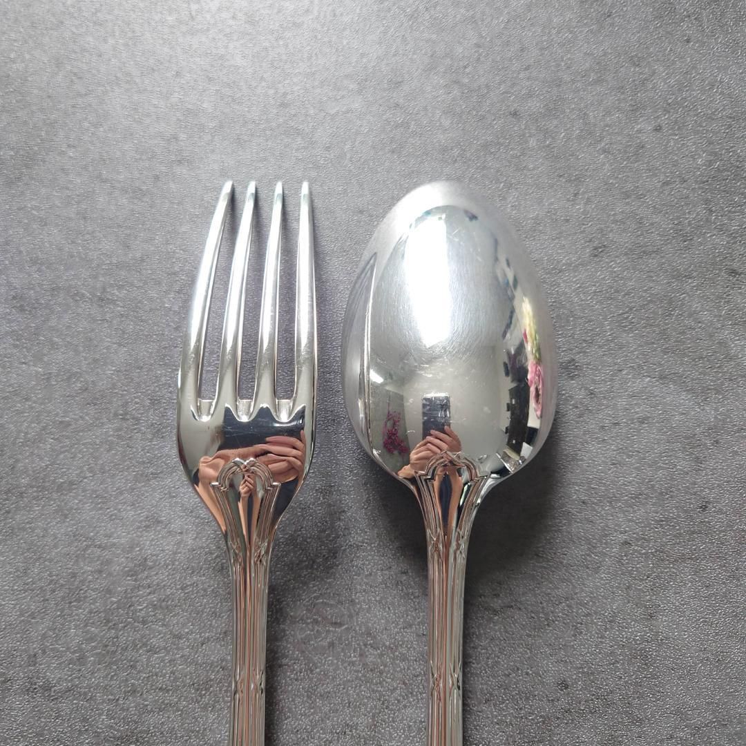 美品 クリストフル リュバン テーブルフォーク テーブルスプーン 2点