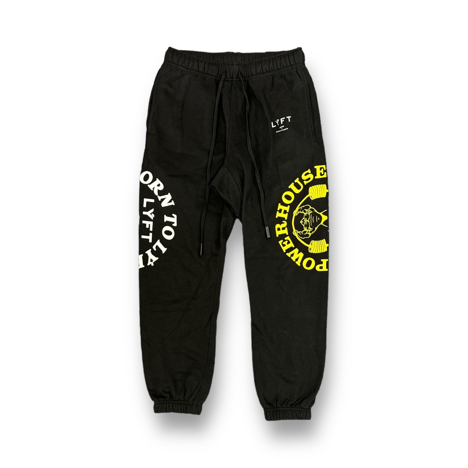 LYFT×POWER HOUSE GYM スウェットパンツ ブラック L LYFT × POWER