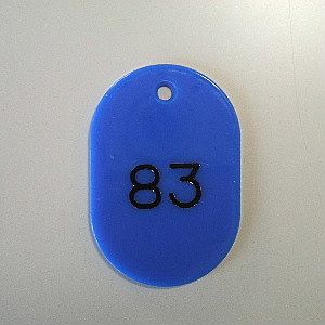  クラウン 番号札 番号入 青 大 51～100番 入数：1セット(50枚) CR-BG42-BL(31236) その他
