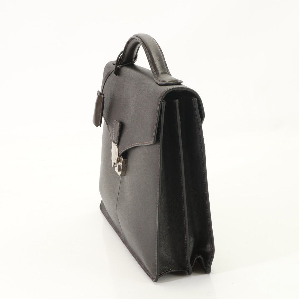 未使用級 極美品 dunhill ダンヒル レザー 本革 ビジネスバッグ 極上☆(フランス製)ダンヒル/dunhill【高額☆レザー