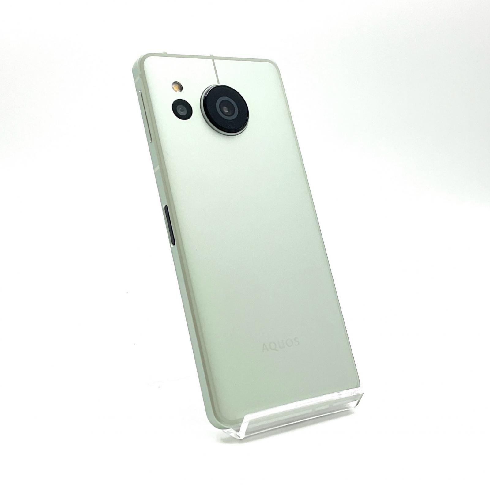 大　 SHARP AQUOS sense8 128GB ペールグリーン SIMフリー SH-M26 白ロム