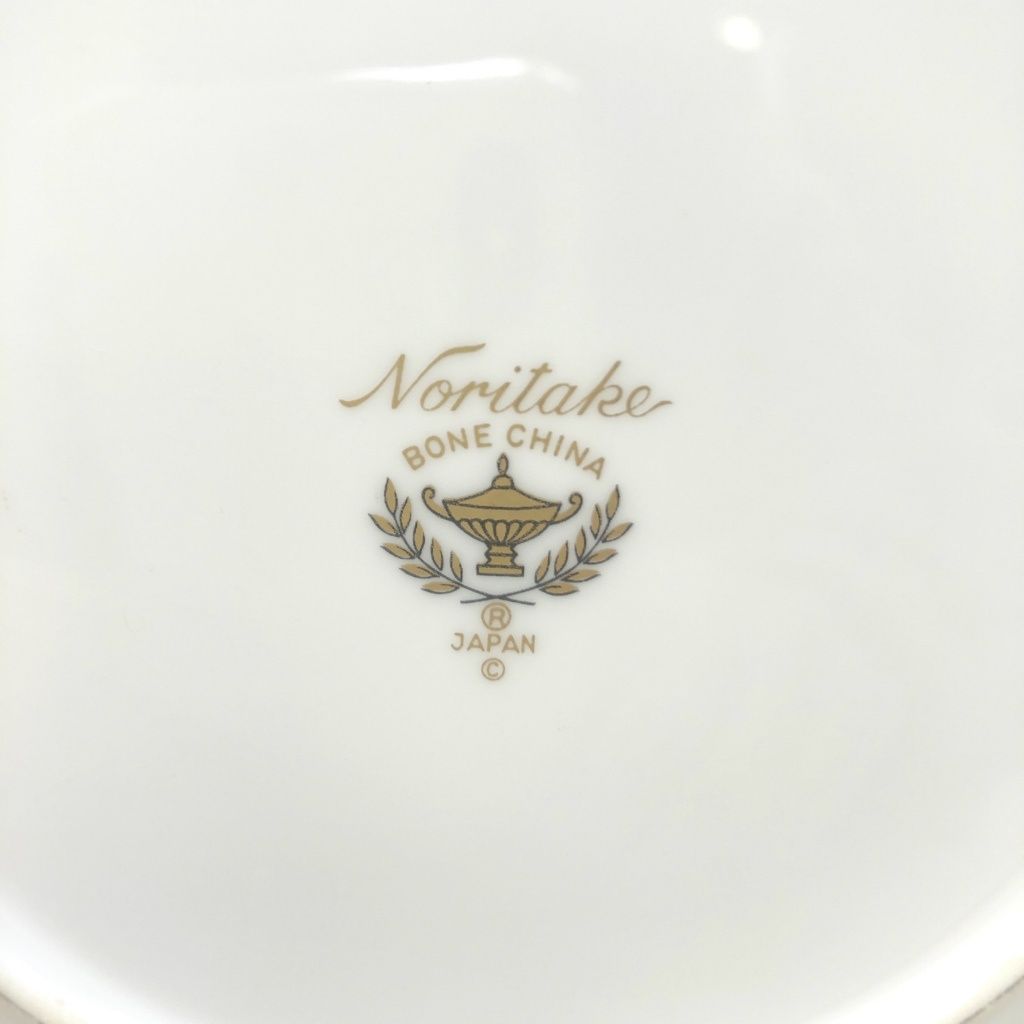 Noritake ノリタケ 17cmプレート 平皿 10枚セット アラジンランプ グリーン 花柄 金彩 EK - メルカリ