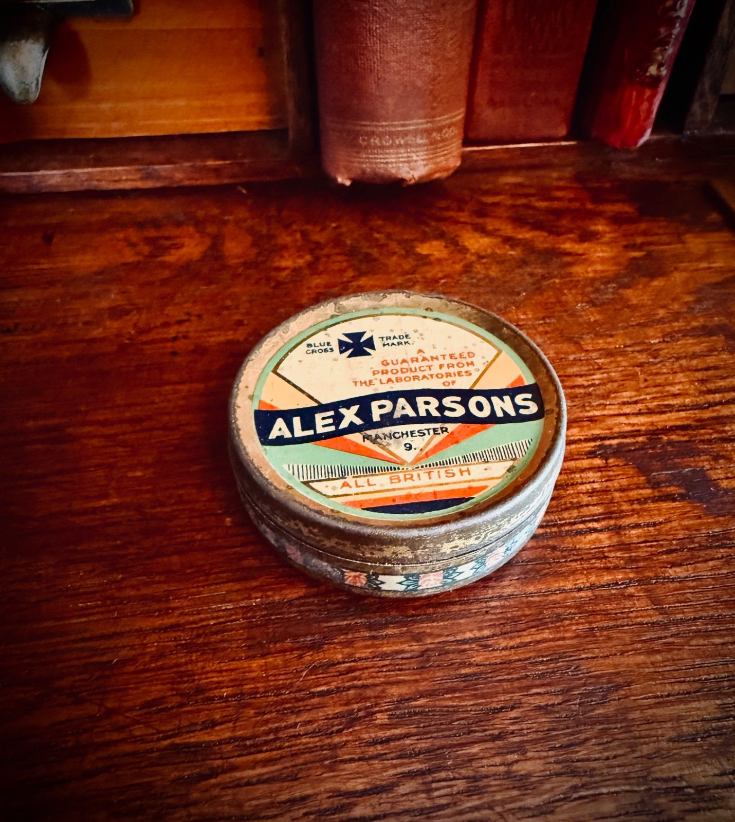 イギリスヴィンテージ　ティン缶5個セット　b30 Vintage Zubes Tin / 英国製ヴィンテージティン缶