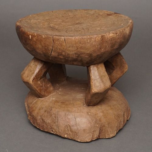 アフリカ コートジボワール セヌフォスツール Lサイズ #A セヌフォ族