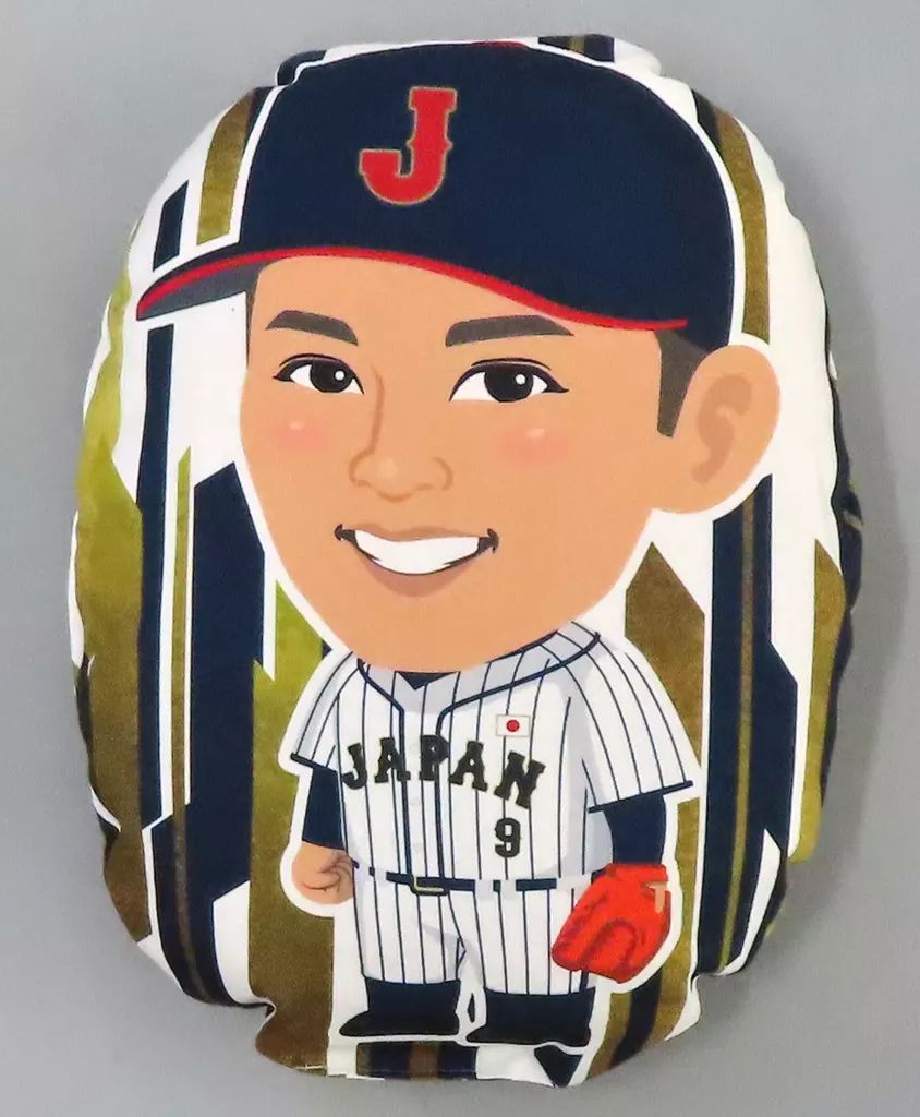 無料クーポン配布 アプリ 中古】クッション・本体 野口智哉#9 「モバガチャ クッション スポーツ選手